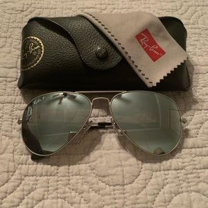 Polarized Ray-Ban Mirror Large Aviators